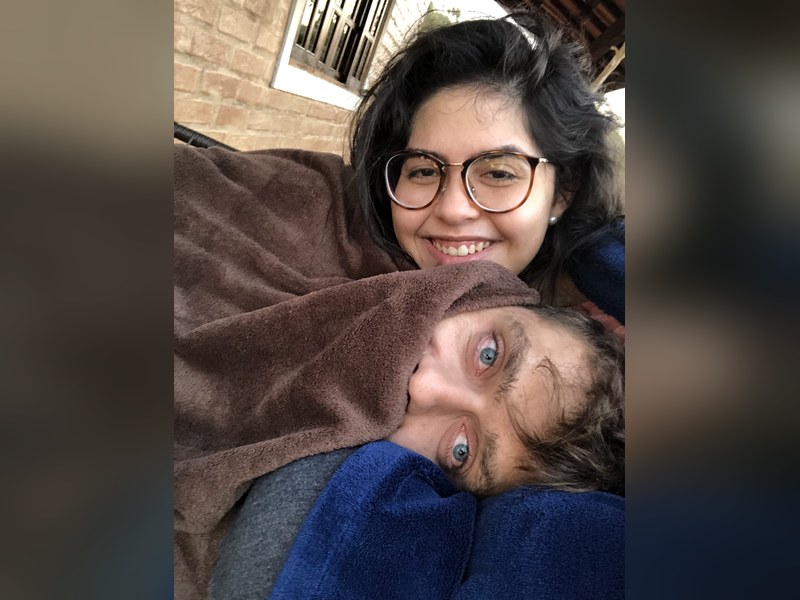 Cobertor para um noivo friorento